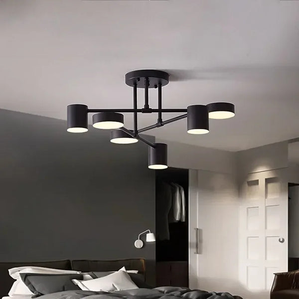 6 Head Modern LED Chandelier